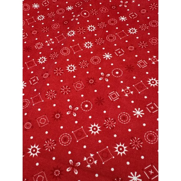 Red & White "Baby Jane" Cotton Fabric by Cosmo Cricket for Moda - Picture 7 of 12